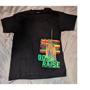 Vintage Shaka Active Hawaii Native Born and Raise T-Shirt Large 2 sided